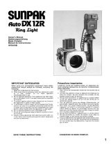 SUNPAK auto DX-12R  El manual del propietario