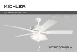 Kichler Lighting 330017MWH Manual de usuario