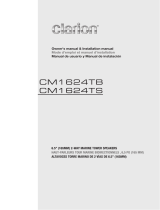 Clarion CM1624TB Guía de instalación