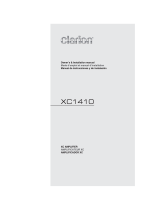 Clarion XC1410 Manual de usuario