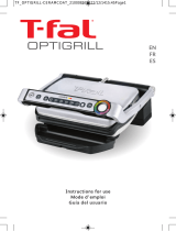 Tefal OPTIGRILL Manual de usuario