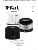 T-Fal Compact Deep Fryer Manual de usuario