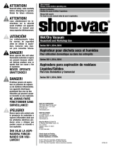 Shop-Vac SS14 Series Manual de usuario