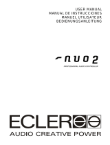 Ecler NUO2 Manual de usuario
