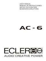 Ecleree AC-6 Manual de usuario