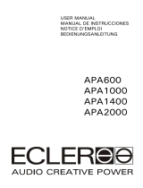 Ecler APA Manual de usuario