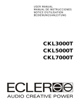 Ecler CKL SM115 Manual de usuario