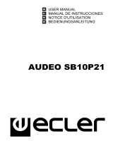 Ecler AUDEO SB10P21 Manual de usuario