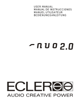 Ecler NUO20 Manual de usuario