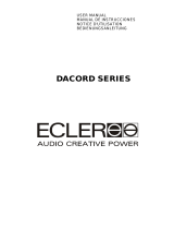 Ecler DACORD Manual de usuario