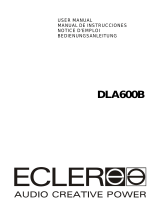 Ecler DLA600B Manual de usuario