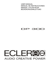 Ecler DP 300 Manual de usuario