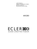 Ecler MAC90i Manual de usuario