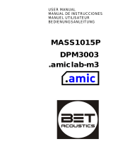Ecler MASS1015P Manual de usuario