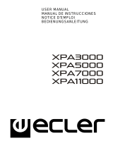 Ecler XPA3000 Manual de usuario