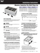 Vollrath Modular Induction Dry Well Hot Drop-ins Guía de instalación