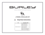Burley 1-Wheel Stroller Kit Manual de usuario