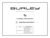 Burley 2-Wheel Stroller Kit Manual de usuario