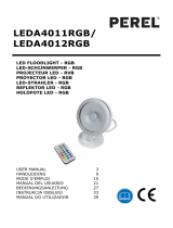 Perel LEDA4012RGB Manual de usuario