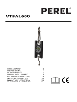 Perel VTBAL600 Manual de usuario