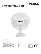 Perel CFAN040P Manual de usuario