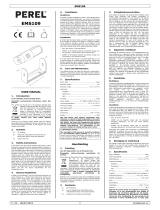 Perel EMS109 Manual de usuario