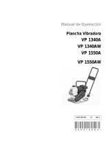 Wacker Neuson VP1550A Manual de usuario