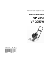 Wacker Neuson VP2050W Manual de usuario