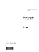 Wacker Neuson G155 Manual de usuario