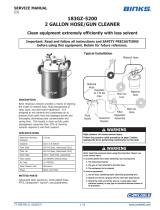 Binks Pressure Tanks Manual de usuario