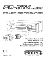 Briteq PD-63A Mk2 / GER-NL El manual del propietario