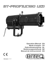 Briteq BT-PROFILE160/OPTIC 15-30 El manual del propietario