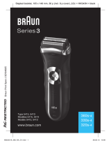 Braun 360s-4, 330s-4, 320s-4, Series 3 Manual de usuario