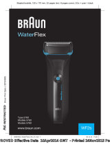 Braun WF2s, Water Flex Manual de usuario