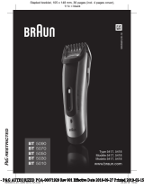 Braun BT5090, BT5070, BT5050, BT5030, BT5010 Manual de usuario
