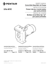 STA-RITE Convertible Deep Well Jet Pumps El manual del propietario