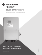 Pentek Solar Drive PSD25PB El manual del propietario