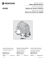 MYERS MBSP-2 El manual del propietario