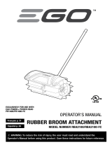 EGO RBA2100 El manual del propietario