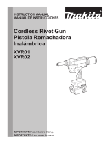 Makita XVR01T Manual de usuario