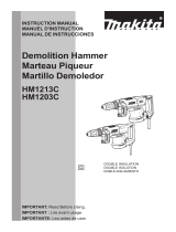 Makita HM1213C Manual de usuario