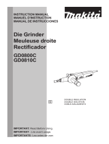 Makita GD0810C Manual de usuario