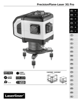 Laserliner PrecisionPlane-Laser 3G Pro El manual del propietario