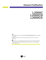 LG L2000C-SF El manual del propietario