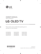 LG OLED55CXPDA Manual de usuario