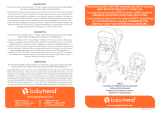 Baby Trend 1st Debut 3 Wheel Travel System El manual del propietario
