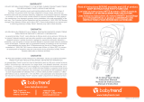 Baby Trend Sit N' Stand® Sport Stroller El manual del propietario