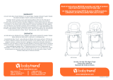 Baby Trend Hi-Lite High Chair El manual del propietario