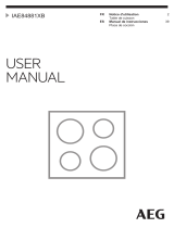 AEG IAE84881XB Manual de usuario