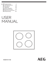 AEG IKB84431XB Manual de usuario